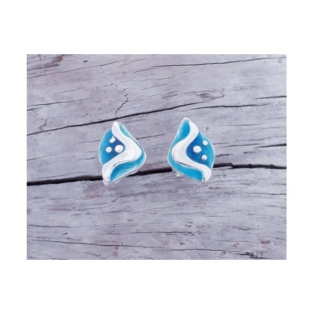 Mini Wave ear studs