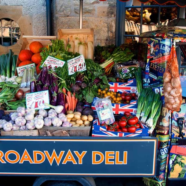 Broadway Deli Cotswolds Worcestershire England UK Photograph Print