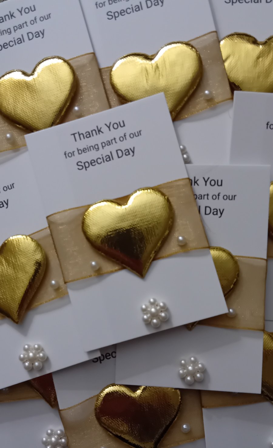 25x Wedding pocket hugs