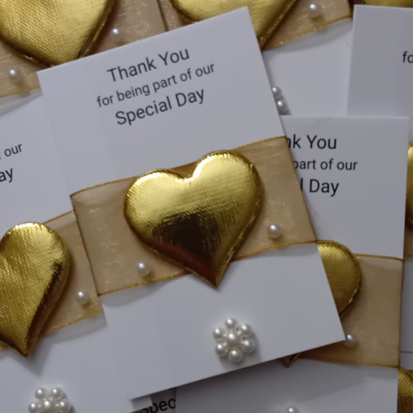 25x Wedding pocket hugs