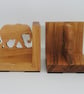 Wooden Elephant Bookends - Image 2