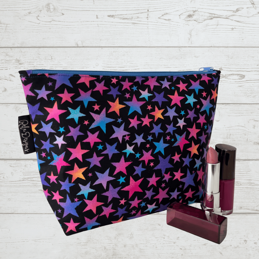Makeup bags stars