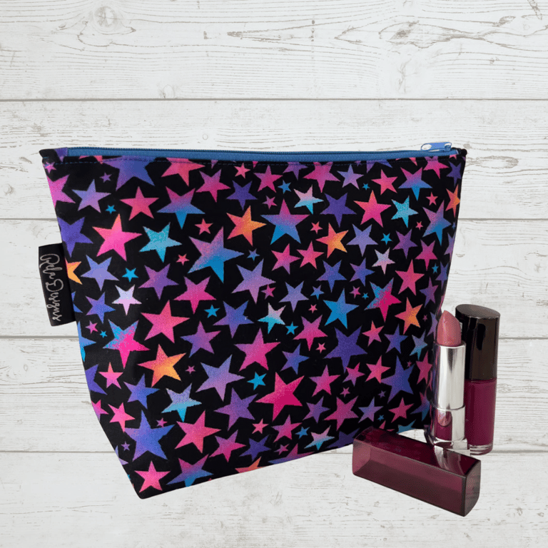 Makeup bags stars