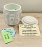 Light of Hope Angel Jar with 90 Affirmation Cards - Encouragement Gift - Image 1