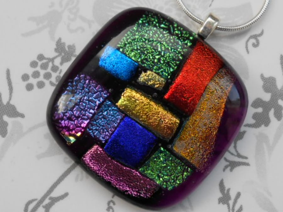 Fused Glass Pendant