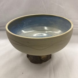 Pale blue Salad bowl