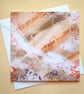Greetings cards - Blank - Set of 4 Abstract Designs - Brown no 13 - Image 9