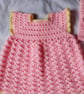 Baby Dress, Shoes and Headband Set 0-3 months  - Image 2