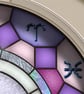 Personal Astrological Art - Deluxe Customisable Stained Glass Effect Chart   - Image 3