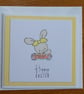 Yellow Polka Dot Easter Card - Bunny - Image 4