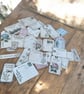 Junk Journal Vintage Botanical Ephemera Pack. 30 Hand Cut Ephemera. - Image 5