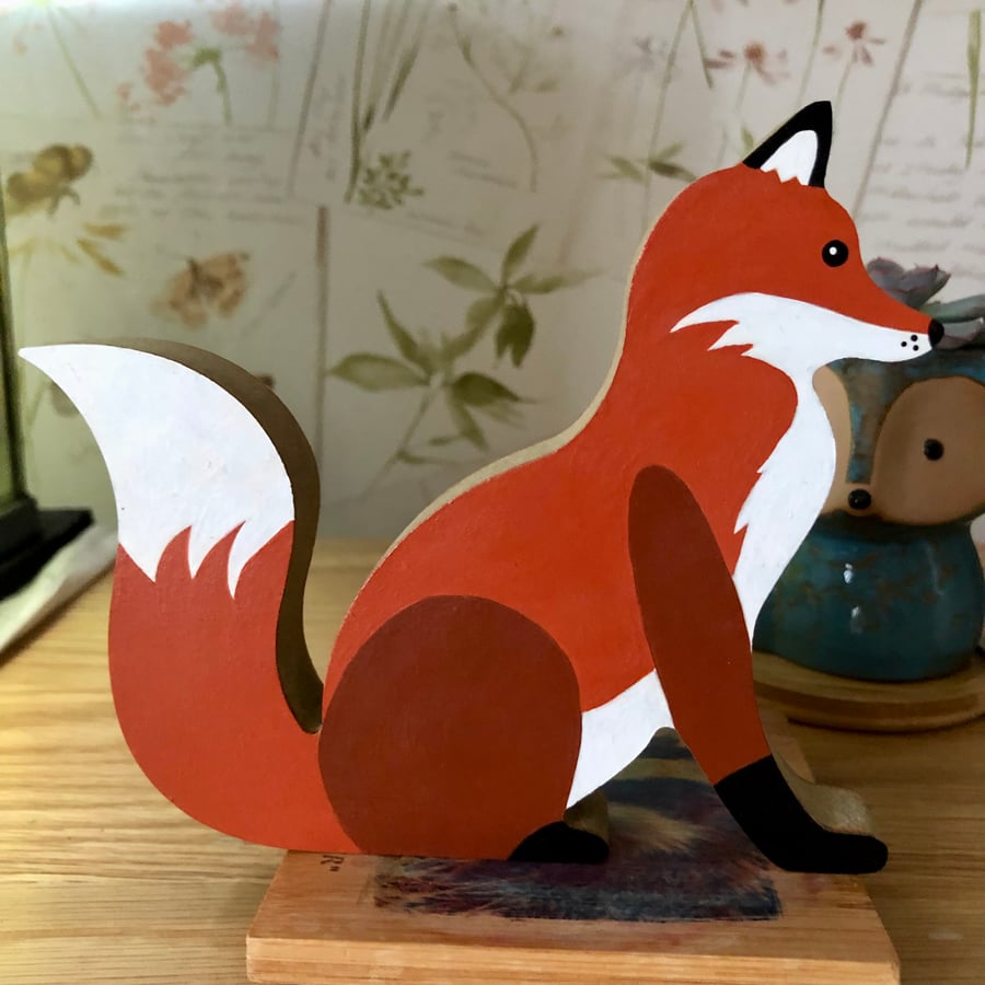 Fox ornament 