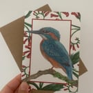 Kingfisher A6 Eco-Friendly Greeting Card