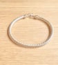 "Gaia" - Sterling Silver & 9ct Gold Rope Bracelet - Made to any size - Heavy - Image 10