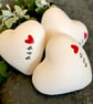 Ceramic heart pebble - Mum - Image 2