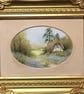 Bluebell Cottage . Eardisland Herefordshire Handpainted Plaque 