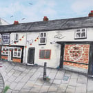 Wigan Heritage Collection -'The Wiend' - Nostaligic Art Print A4
