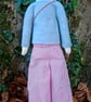 "Llinos" - Ladies Who Lunch - Handmade fabric doll - Image 3