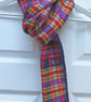 Red tartan scarf - Image 8