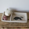 Badger Design Ceramic Serving Dish Tray Platter