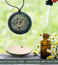 Multisensory finger labyrinth jewellery, Essential oil diffuser necklace - F - Image 2