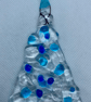 Handmade fused glass hanging decoration - Image 4