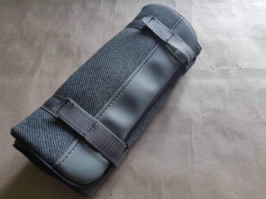 Multi pocket foldable tool wrap, tool bag  