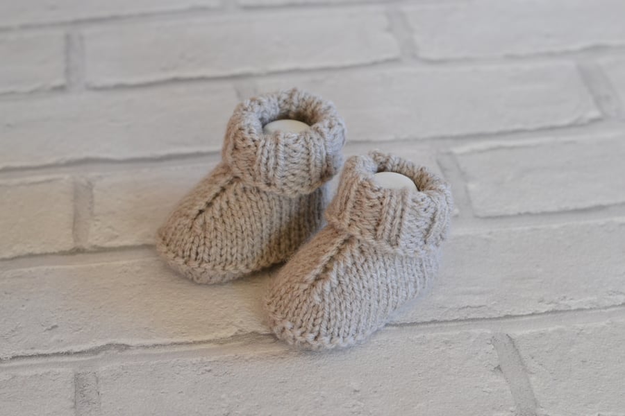 Newborn Girls Boys Gender Reveal, Other Colours Knitted Boots Baby Booties