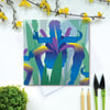 Blue Flag Iris Card - birthday, spring, Mothers Day