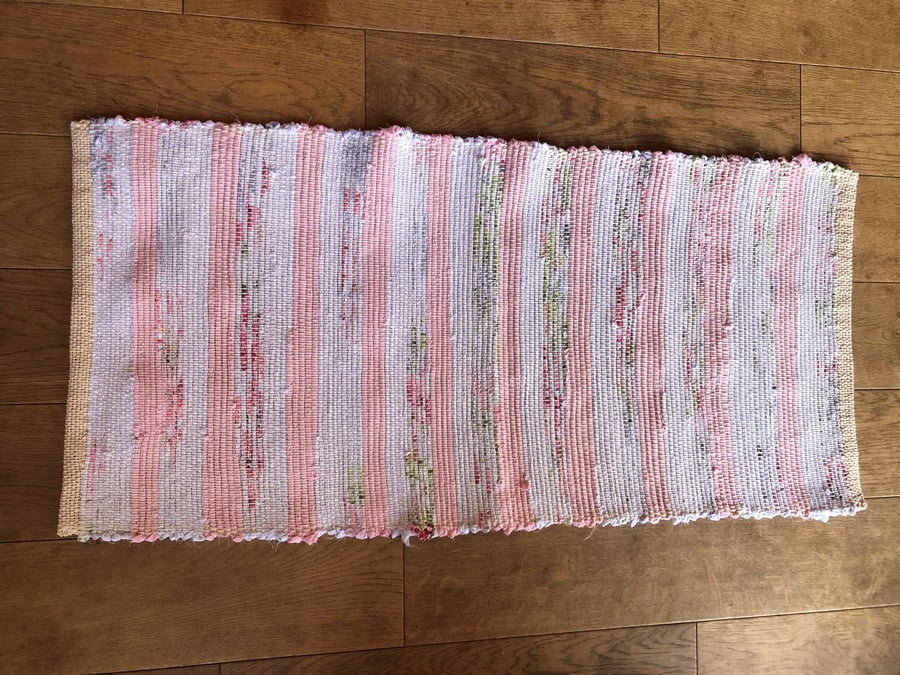 Pink & Rose Rag Rug
