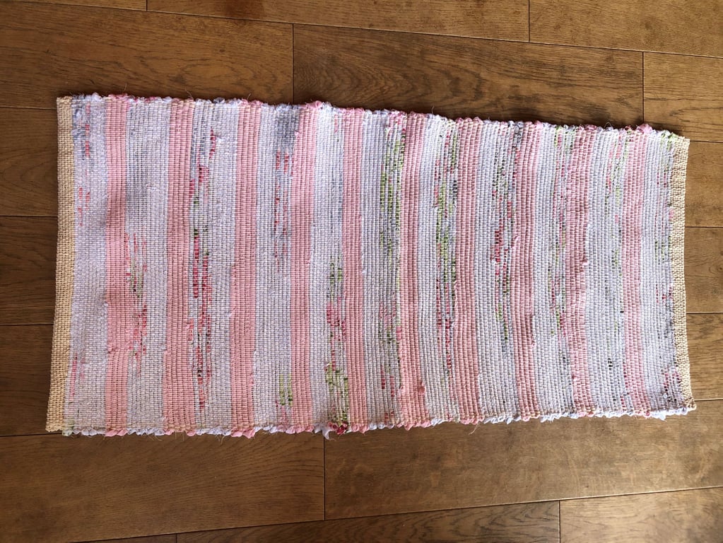 Pink & Rose Rag Rug