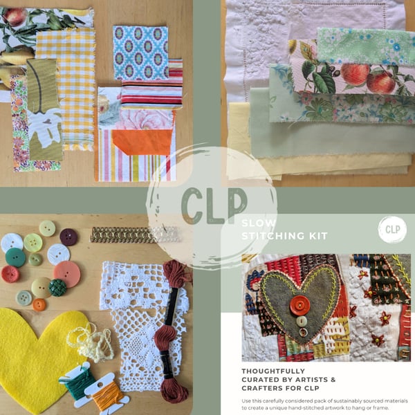 Sustainable slow stitching kit 2