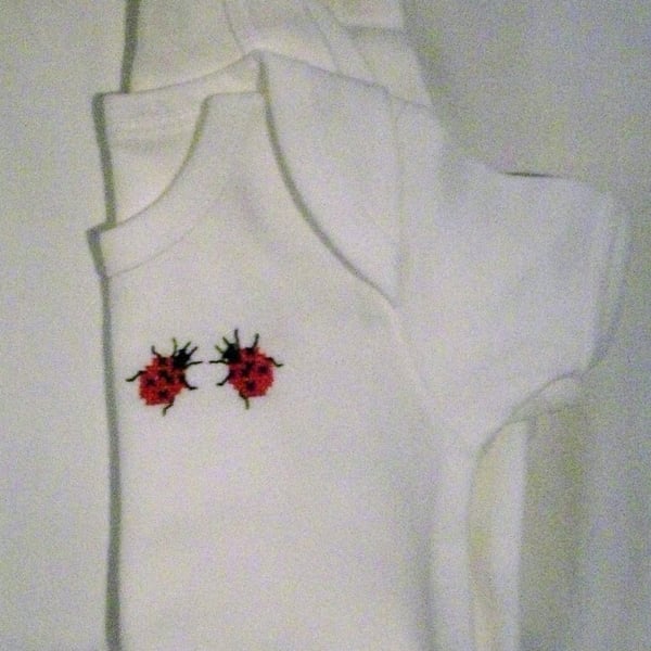 Ladybird Vest Age 3-6 months