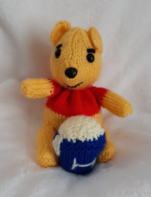 Bear Chocolate Orange Cover (Christmas)