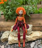 Unique Art Doll - Beaded & Beautiful