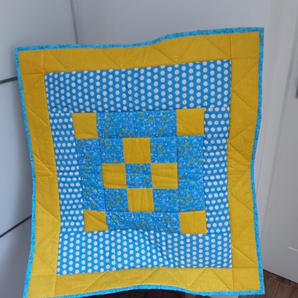Baby quilt or playmat