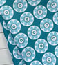 Blue Daisy Tea Towel - Image 2