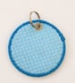 Cherry round keyring with 'Love' quote - Image 2