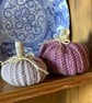Set of two pink pumpkins - Image 5