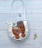 A Lucky Horseshoe Wedding Day Gift Gingerbread Bride & Groom Hanging Ornament - Image 3