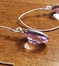 Faceted amethyst drops - Image 2