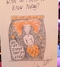 Small Prophets inspired original drawing " You are stronger than you know"