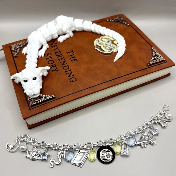 Neverending Story Inspired Charm Bracelet