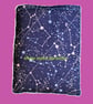 Star Constellations, Night Sky White on Navy background - Image 2