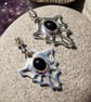 Sterling silver and black onyx earings - Image 3