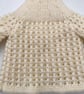 Lacy patterned matinee cardigan - Image 5