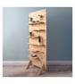 OSB Pegboard, Tall Free Standing with Feet, and Includes Pegs and Shelves