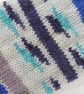 Hand-cranked Knitted Ribbed Wool Socks Size 8 to 9 - Image 4