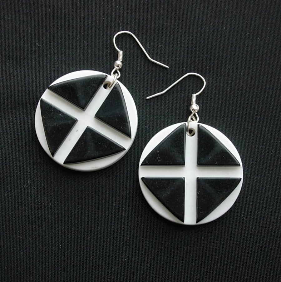 Earrings - Retro 60's Style