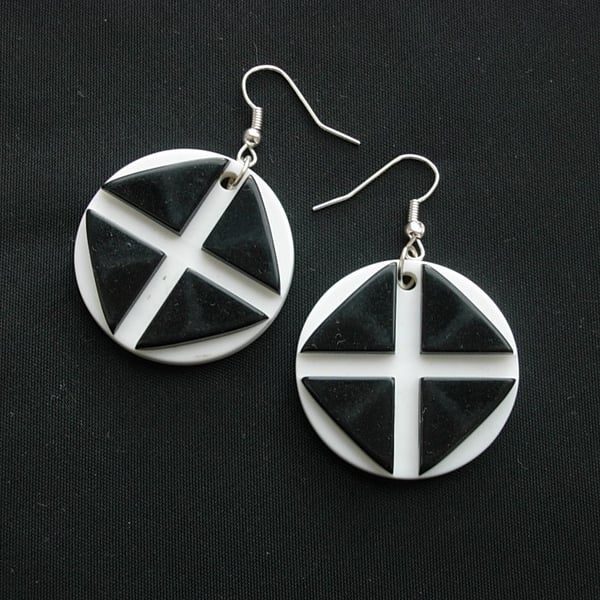 Earrings - Retro 60's Style